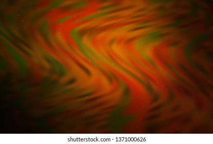 Dark Red vector texture with milky way stars. Shining colored illustration with bright astronomical stars. Pattern for astronomy websites.