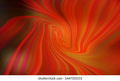 Dark Red vector texture with milky way stars. Blurred decorative design in simple style with galaxy stars. Pattern for futuristic ad, booklets.