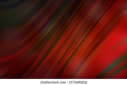 Dark Red vector texture with milky way stars. Glitter abstract illustration with colorful cosmic stars. Smart design for your business advert.