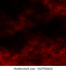 Dark Red vector texture in shield shapes. New abstract illustration with rectangular shapes. Modern template for your landing page.