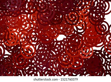 Dark Red vector texture with wry lines. Colorful illustration in simple style with gradient. A new texture for your  ad, booklets, leaflets.