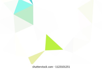 Dark Red vector triangle mosaic cover. A completely new color illustration in a polygonal style. Pattern for a brand book's backdrop.