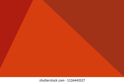 Dark Red vector triangle mosaic template. Geometric illustration in Origami style with gradient.  Completely new template for your banner.