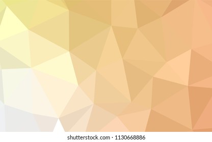 Dark Red vector triangle mosaic template. Glitter abstract illustration with an elegant triangles. Brand new design for your business.