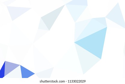 Dark Red vector triangle mosaic cover. Polygonal abstract illustration with gradient. Triangular pattern for your design.