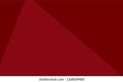 Dark Red vector triangle mosaic template. Modern abstract illustration with triangles. Polygonal design for your web site.