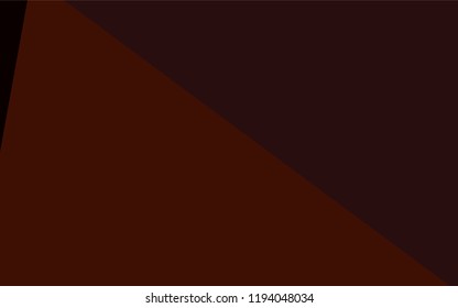 Dark Red vector triangle mosaic cover. Shining colorful illustration with triangles. A completely new design for your leaflet.