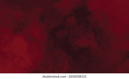 Dark Red Watercolor Background for Bold and Dramatic Design Projects