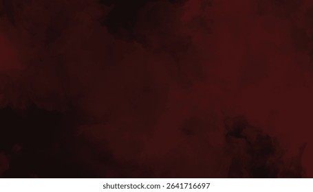 Dark Red Watercolor Background for Dramatic and Elegant Designs