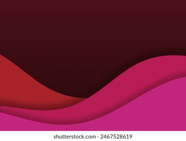 dark red wave abstract background