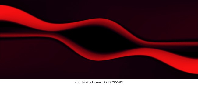 Dark Red Wave Background, Abstract geometric background with liquid shapes.Eps10