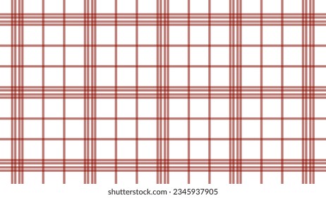 Dark red and white plaid checkered pattern