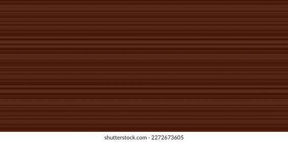 Dark red wood realistic vector background. Brown wooden desk surface. Timber line structure seamless pattern. Tree floor tile design. Natural oak table horizontal banner