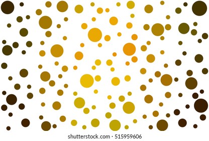 Dark Red Yellow abstract seamless pattern with circles. Geometry pattern for fabric. Textile background. Stock vector.