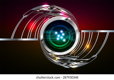 dark red yellow blue silver Light Abstract Technology background for computer graphic website internet and business. circuit. vector illustration. infographics. wave.Spark.Metals alloys steel aluminum