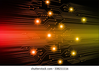 dark red yellow Light Abstract Technology background for computer graphic website internet and business. circuit. illustration. digital. infographics. binary code background. www. vector.one. zero