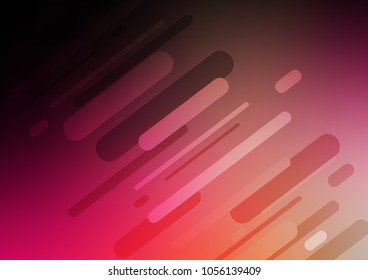 Dark Red, Yellow vector abstract doodle pattern. Colorful abstract illustration with lines in Asian style. The pattern can be used for wallpapers and coloring books.