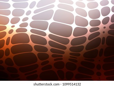 Dark Red, Yellow vector abstract doodle pattern. A completely new color illustration in doodle style. The pattern can be used for wallpapers and coloring books.