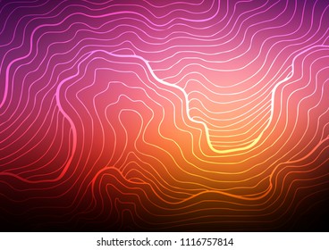 Dark Red, Yellow vector abstract doodle texture. Decorative shining illustration with doodles on abstract template. Hand painted design for web, leaflet, textile.