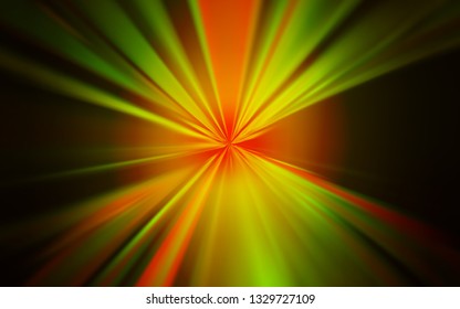 Dark Red, Yellow vector abstract bright texture. Creative illustration in halftone style with gradient. The best blurred design for your business.