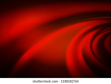 Dark Red, Yellow vector abstract bokeh pattern. A vague abstract illustration with gradient. The blurred design can be used for your web site.