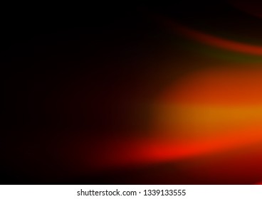 Dark Red, Yellow vector abstract blurred template. Colorful abstract illustration with gradient. A new texture for your design.