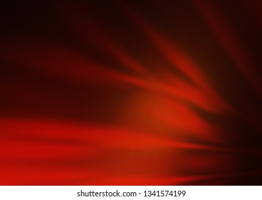 Dark Red, Yellow vector abstract bright background. Glitter abstract illustration with an elegant design. The best blurred design for your business.