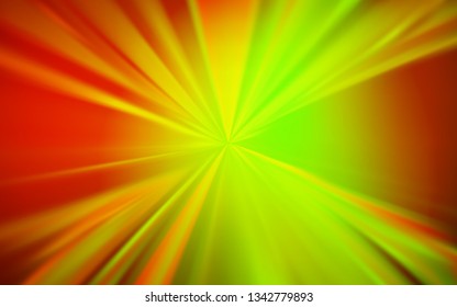 Dark Red, Yellow vector abstract blurred layout. Modern abstract illustration with gradient. Completely new design for your business.