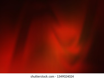 Dark Red, Yellow vector abstract bokeh pattern. Creative illustration in halftone style with gradient. The elegant pattern for brand book.