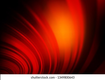 Dark Red, Yellow vector abstract blurred pattern. Shining colorful illustration in a Brand new style. The background for your creative designs.