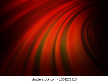 Dark Red, Yellow vector abstract bokeh pattern. Glitter abstract illustration with an elegant design. A completely new template for your design.