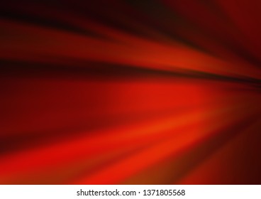 Dark Red, Yellow vector abstract bokeh pattern. Colorful illustration in abstract style with gradient. The background for your creative designs.