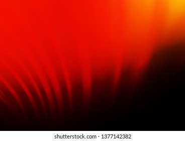 Dark Red, Yellow vector abstract bokeh pattern. Colorful illustration in blurry style with gradient. A new texture for your design.
