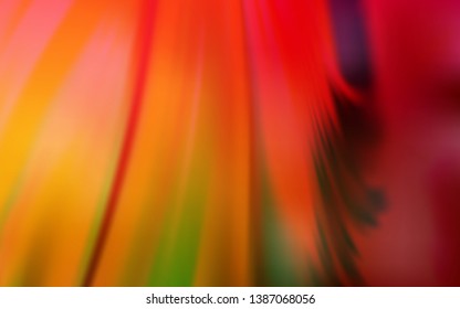 Dark Red, Yellow vector abstract bright template. Colorful abstract illustration with gradient. New style design for your brand book.