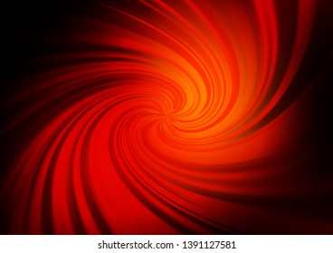 Dark Red, Yellow vector abstract blurred background. A vague abstract illustration with gradient. The template for backgrounds of cell phones.