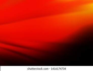 Dark Red, Yellow vector abstract blurred template. Colorful illustration in abstract style with gradient. A completely new template for your design.