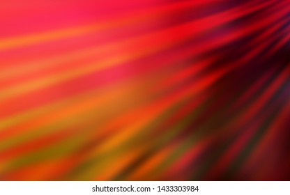 Dark Red, Yellow vector abstract bright pattern. Colorful abstract illustration with gradient. New style design for your brand book.