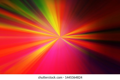 Dark Red, Yellow vector abstract bright template. Colorful abstract illustration with gradient. Smart design for your work.