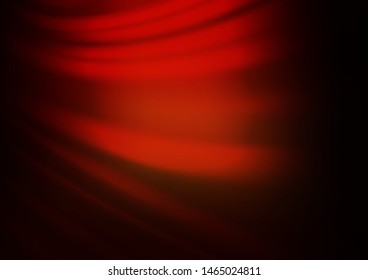 Dark Red, Yellow vector abstract bokeh pattern. Glitter abstract illustration with an elegant design. A new texture for your design.