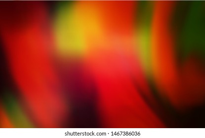 Dark Red, Yellow vector abstract blurred background. Shining colored illustration in smart style. New style for your business design.
