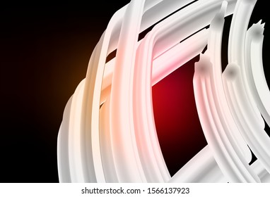 Dark Red, Yellow vector abstract blurred background. An elegant bright illustration with gradient. Elegant background for a brand book.