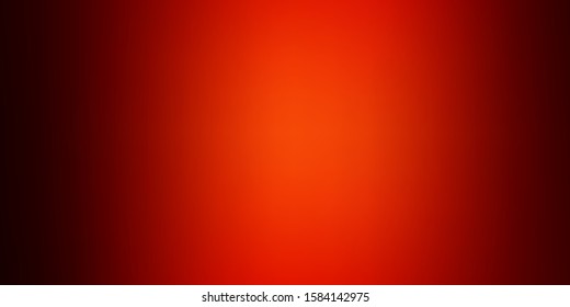Dark Red, Yellow vector abstract blurred background. Shining colorful illustration in blur style. New side for your design.
