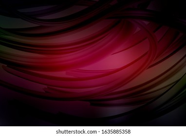 Dark Red, Yellow vector abstract bright texture. Abstract colorful illustration with gradient. New style design for your brand book.
