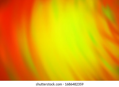 Dark Red, Yellow vector abstract layout. Glitter abstract illustration with gradient design. Background for a cell phone.