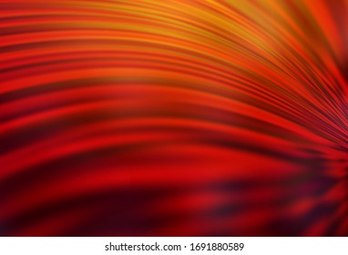 Dark Red, Yellow vector abstract bright texture. An elegant bright illustration with gradient. The best blurred design for your business.