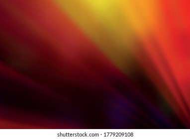 Dark Red, Yellow vector abstract layout. Colorful illustration in abstract style with gradient. Background for a cell phone.