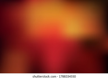 Dark Red, Yellow vector abstract blurred background. Colorful illustration in abstract style with gradient. The best blurred design for your business.