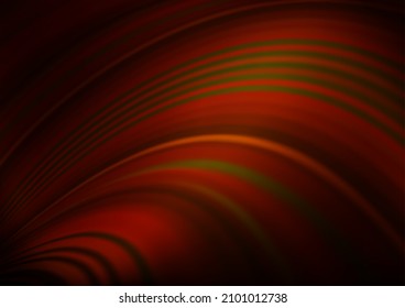 Dark Red, Yellow vector abstract bright background. Colorful illustration in blurry style with gradient. Brand new style for your business design.