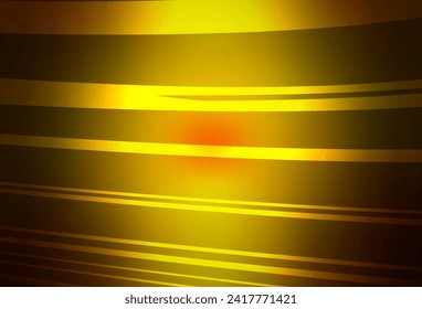 Planta brillante abstracta de vector amarillo, rojo oscuro, amarillo. Una elegante ilustración brillante con gradiente. Nueva forma de tu diseño.