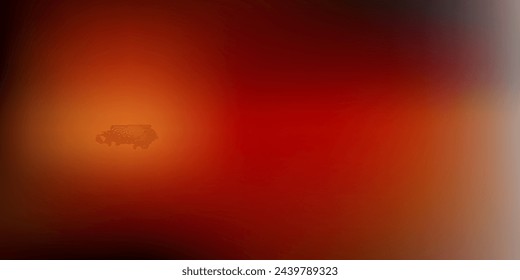 Plantilla de difuminación abstracta de vector amarillo y rojo oscuro. Ilustración abstracta colorida del degradado en estilo desenfocado. Fondo para teléfonos móviles.